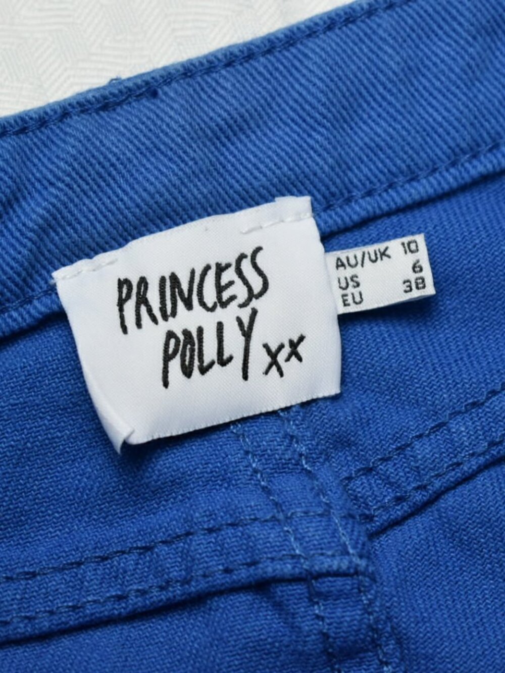 Princess Polly, Faye Cropped Flare Jeans Size 6 - Picture 7 of 10